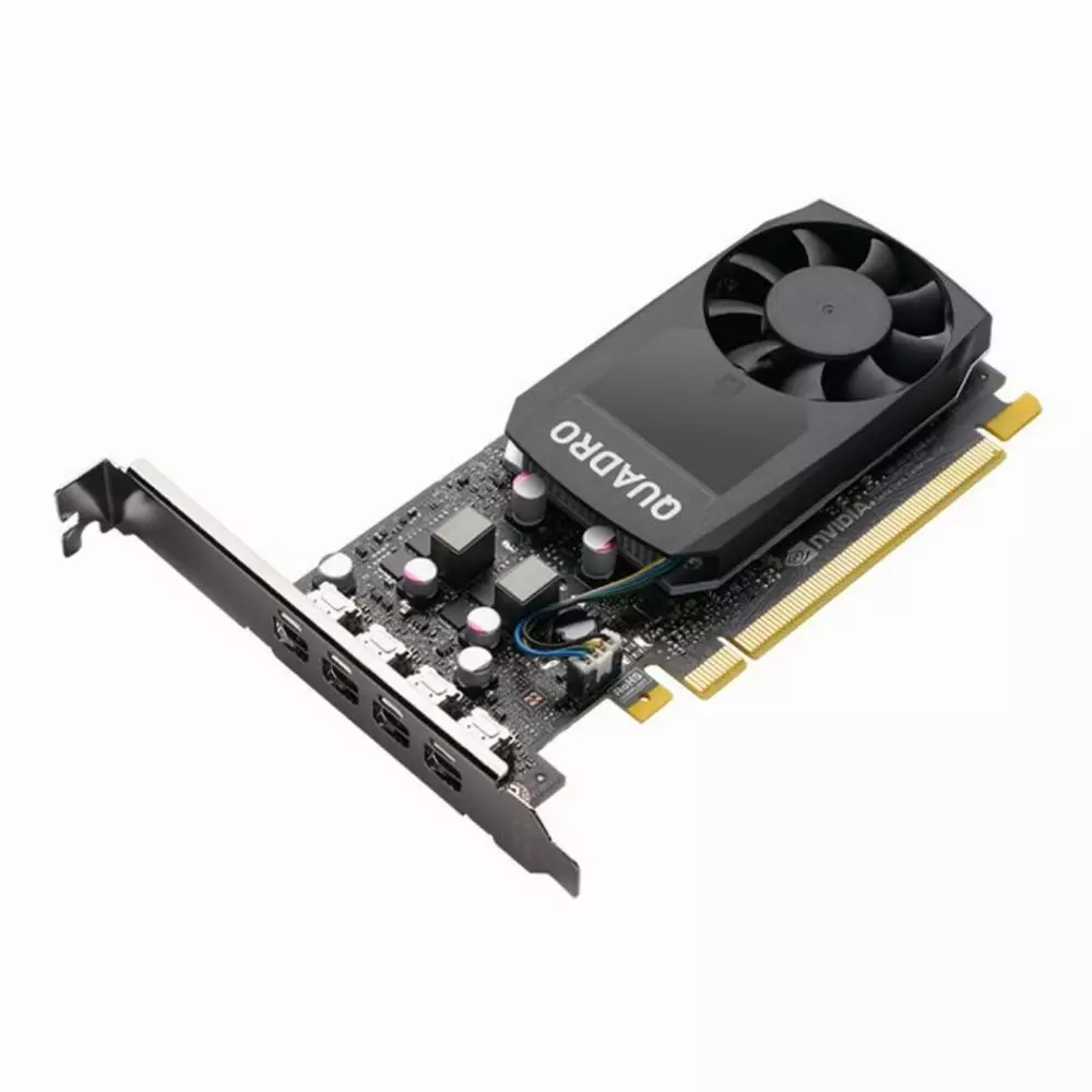 Видео карта PNY NVIDIA Quadro P1000V2, 4GB, GDDR5, 128 bit, 4x mDP