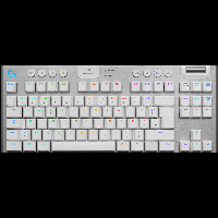 Геймърска механична клавиатура Logitech G915 TKL Tenkeyless LIGHTSPEED Wireless RGB White - 920-009664