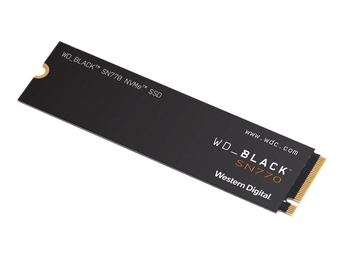 Диск SSD WD Black SN770 NVMe 500GB M.2 2280 PCIe Gen4x4 - WDS500G3X0E