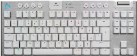 Геймърска механична клавиатура Logitech G915 TKL Tenkeyless LIGHTSPEED Wireless RGB White - 920-009664
