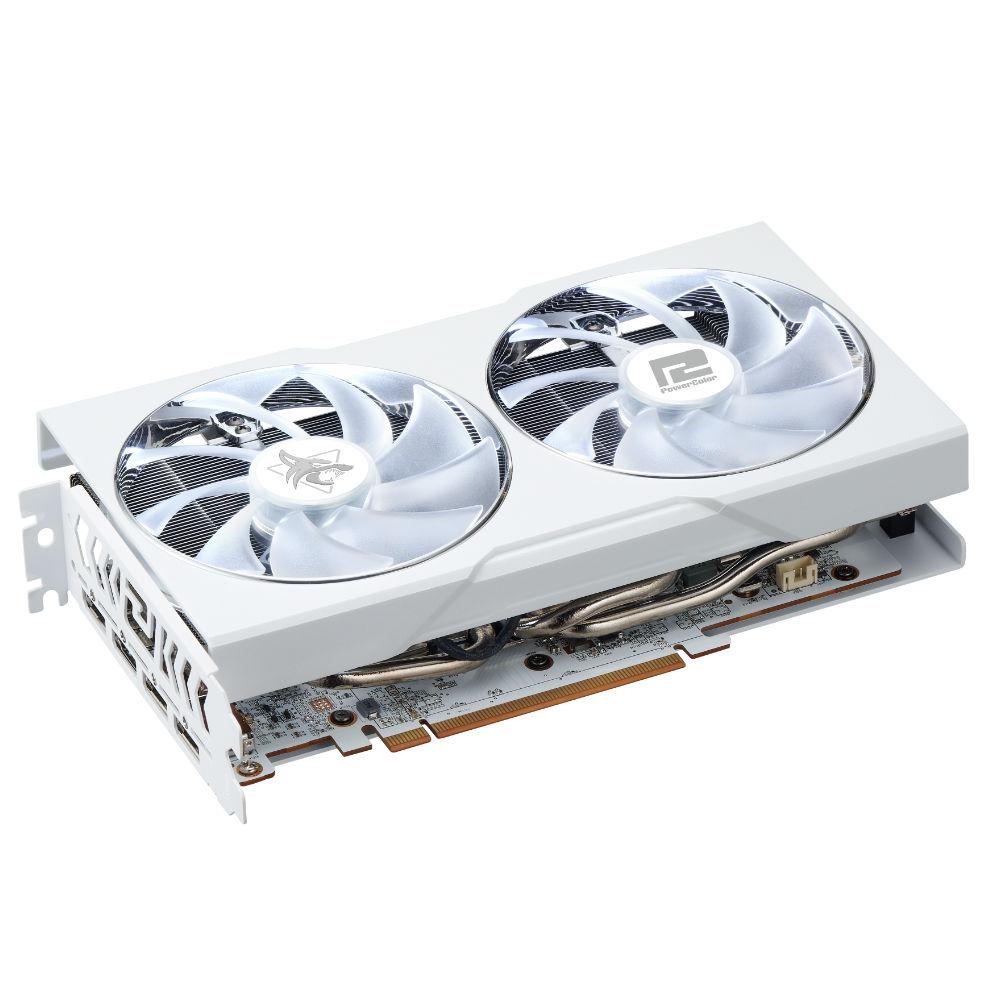 Graphics card PowerColor HellHound Spectral White OC Radeon RX 6650 XT 8GB GDDR6