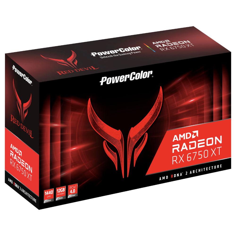 Видео карта PowerColor Red Devil Radeon RX 6750 XT OC 12GB 