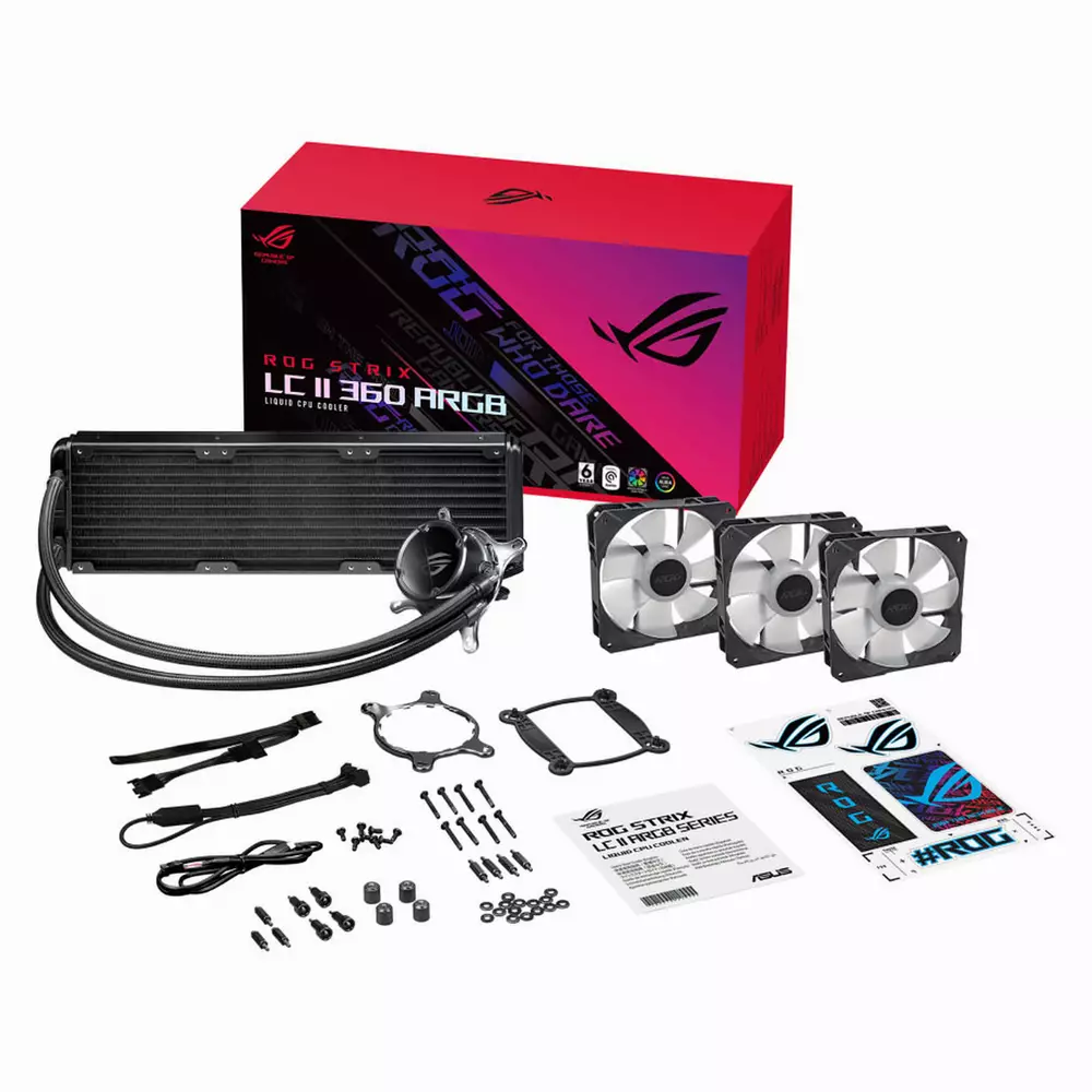 Водно охлаждане за процесор Asus ROG STRIX LC II 360 ARGB 