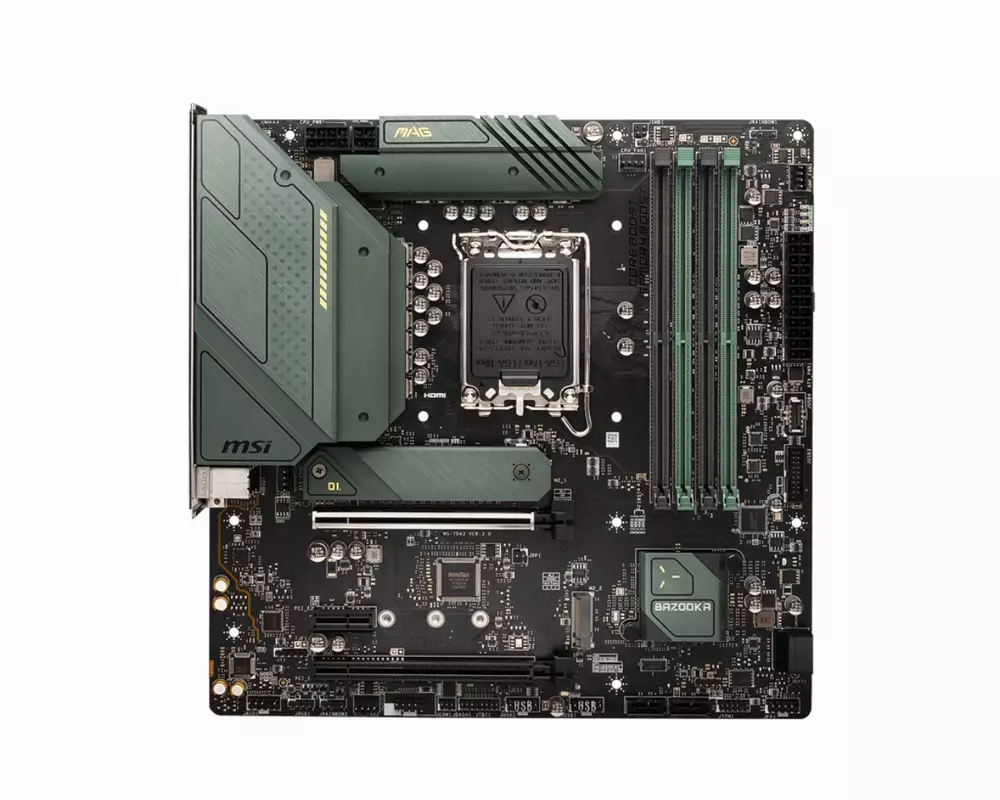 Дънна платка MSI MAG B660M BAZOOKA DDR4 LGA1700 - 911-7D43-006