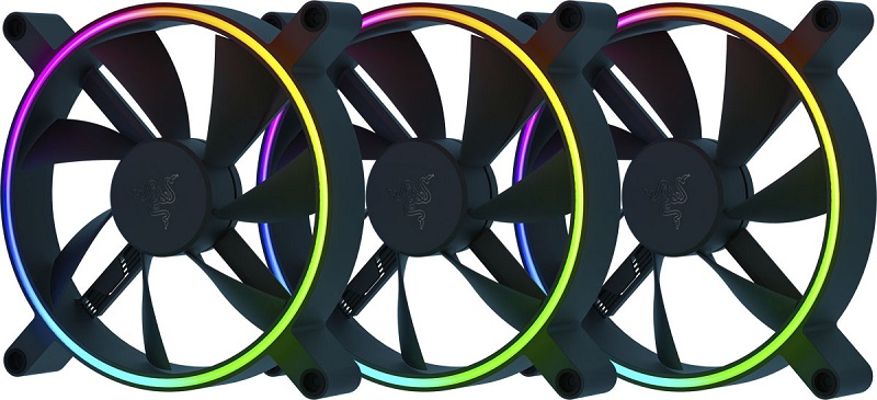 Вентилатори Razer Kunai Chroma RGB 140MM - 3 Fans pack - RC21-01810200-R3M1