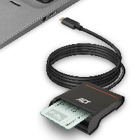 Четец на смарт карти ACT AC6020, USB 3.2 Gen 1
