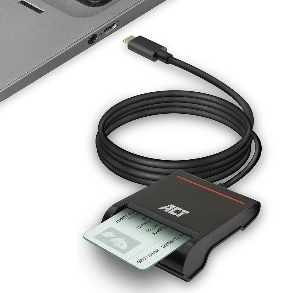 Αναγνώστης έξυπνων καρτών ACT AC6020, USB 3.2 Gen 1