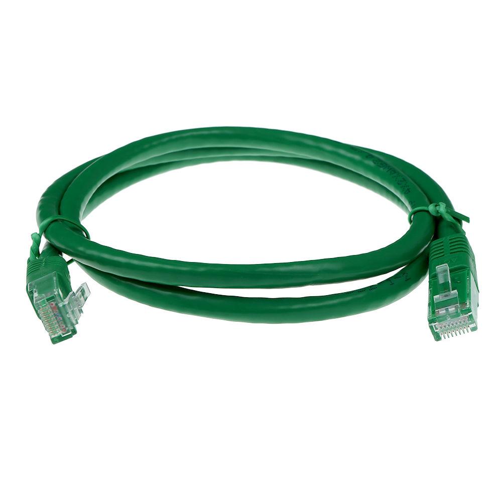 Καλώδιο δικτύου ACT U/UTP, CAT 6, RJ-45 - RJ-45, 5.0 m, Χάλκινα καλώδια, Πράσινο, Συσκευασία χύμα