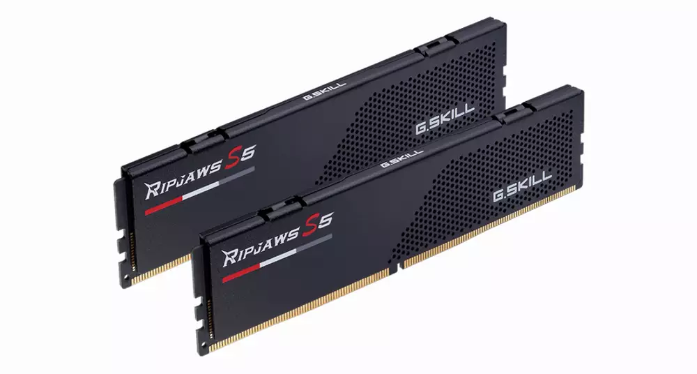 Памет G.SKILL Ripjaws S5 Black 32GB (2x16GB) DDR5 6000MHz CL32 - F5-6000J3238F16GX2-RS5K