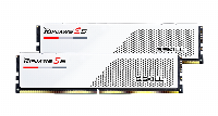 Памет G.SKILL Ripjaws S5 White 32GB (2x16GB) DDR5 6000MHz CL32 - F5-6000J3238F16GX2-RS5W