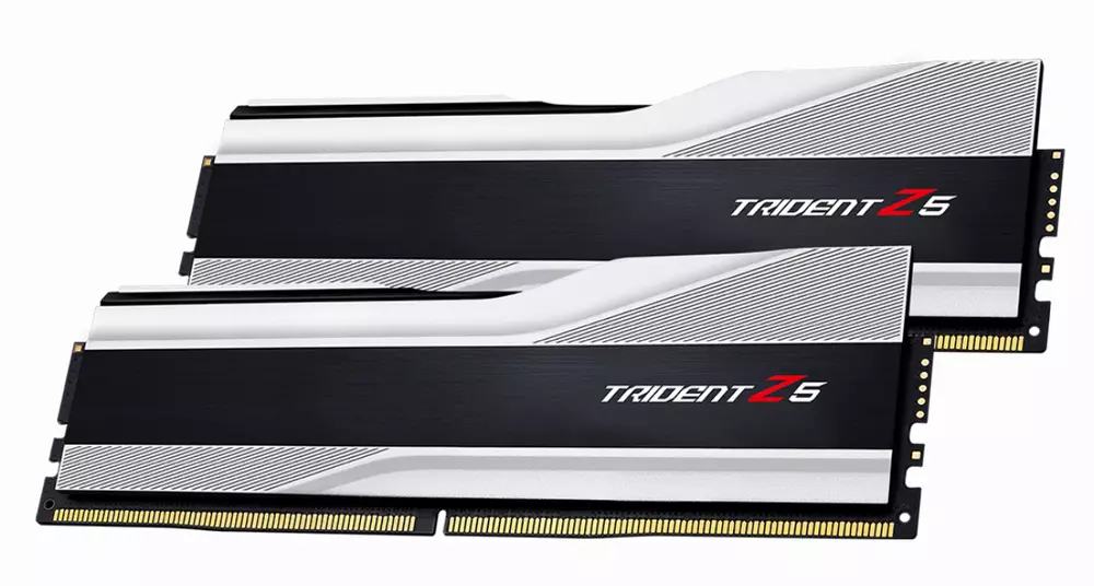 Памет G.SKILL Trident Z5 Silver 32GB (2x16GB) DDR5 5600MHz CL36 - F5-5600J3636C16GX2-TZ5S