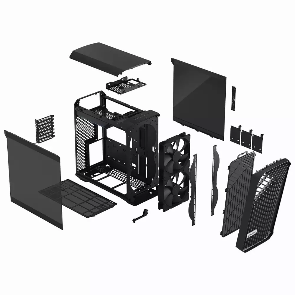 Кутия Fractal Torrent Compact Black - FD-C-TOR1C-01