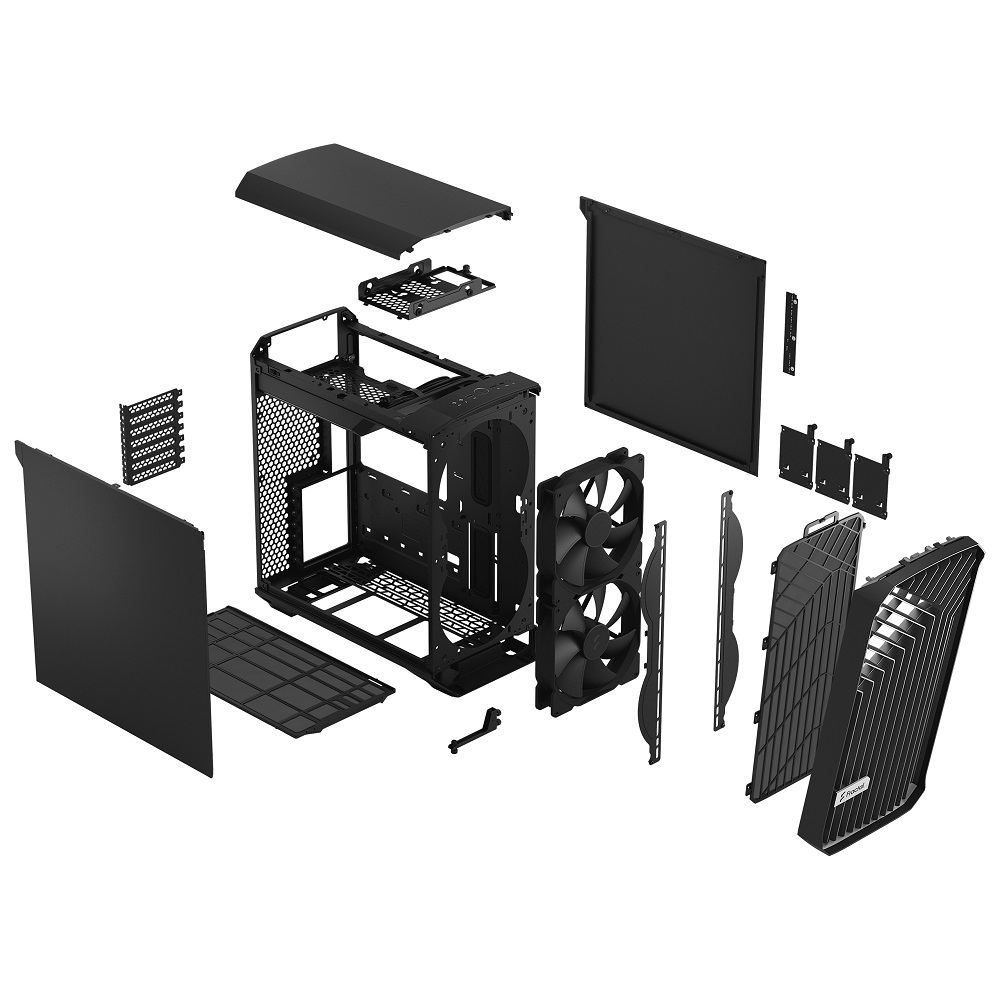 Кутия Fractal Torrent Compact Black Solid - FD-C-TOR1C-04