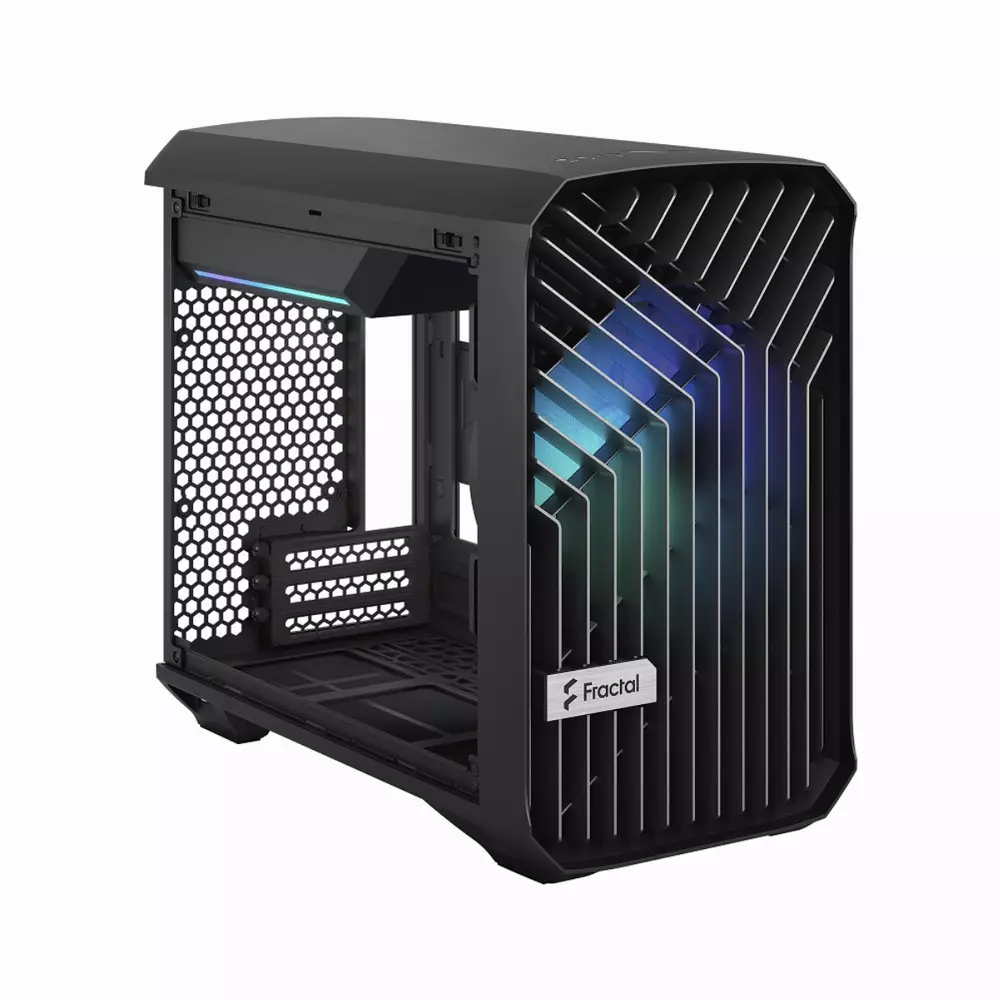 Кутия Fractal Torrent Nano Black RGB ITX - FD-C-TOR1N-02