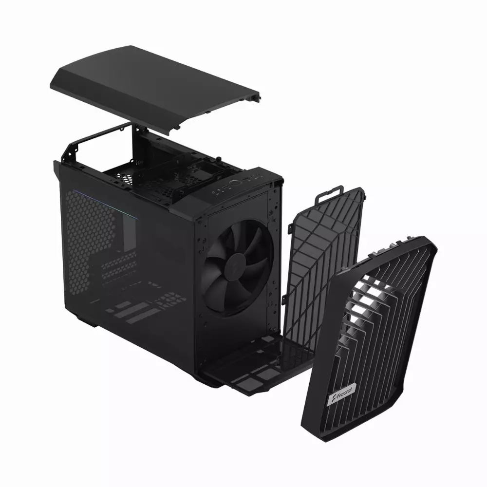 Кутия Fractal Torrent Nano Black ITX - FD-C-TOR1N-01