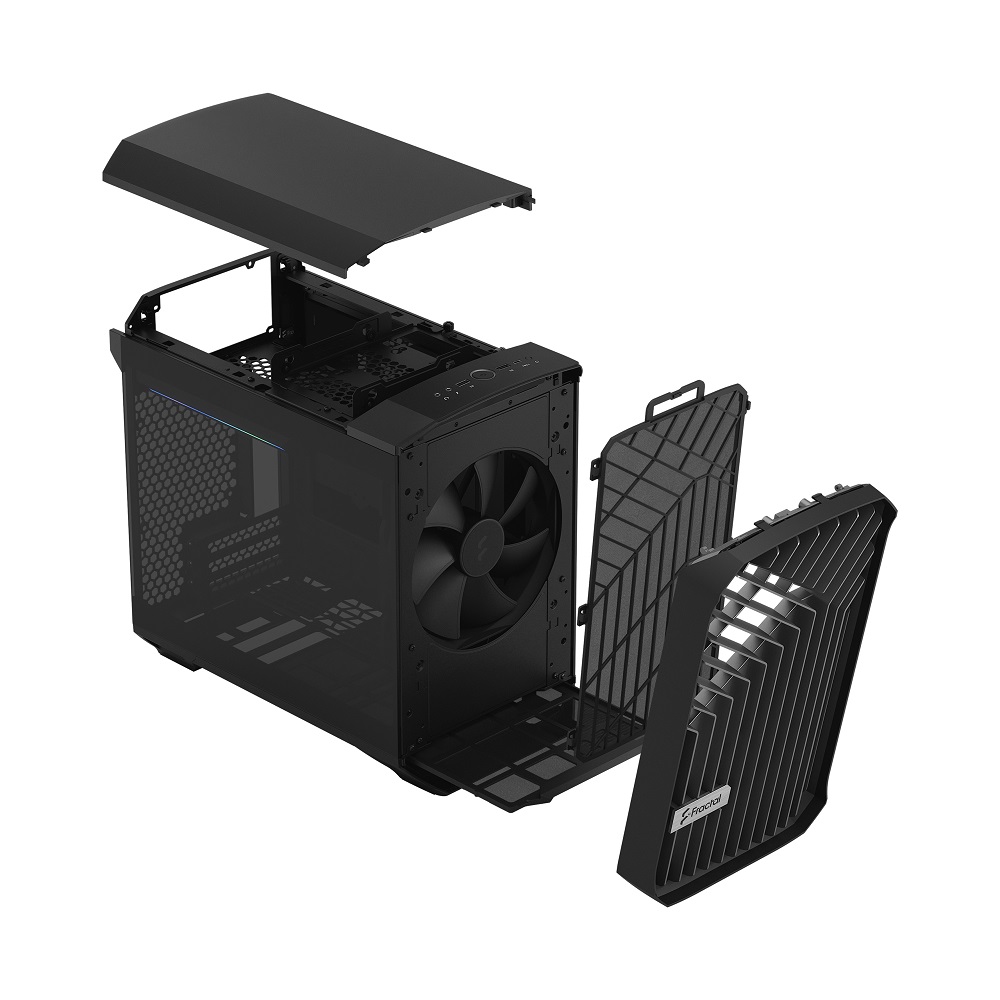 Кутия Fractal Torrent Nano Black ITX - FD-C-TOR1N-01