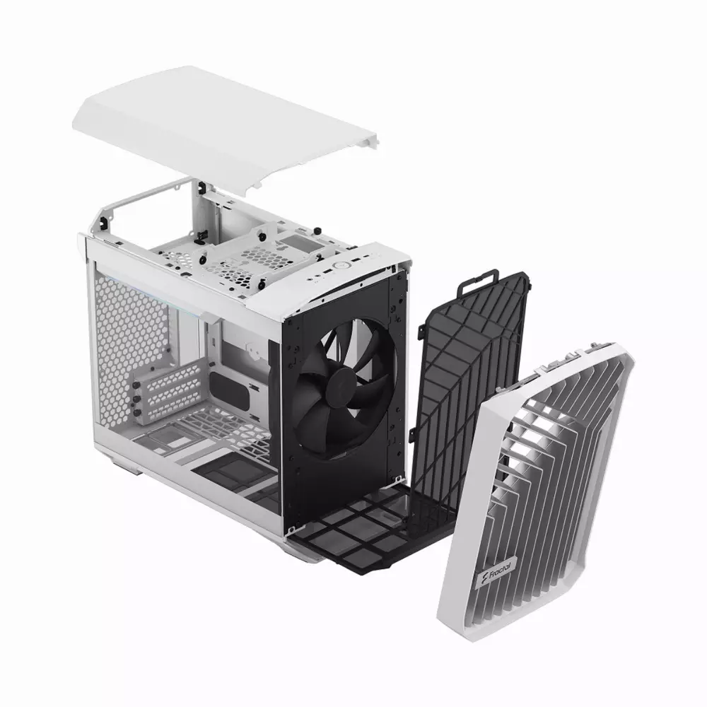 Кутия Fractal Torrent Nano White ITX - FD-C-TOR1N-03