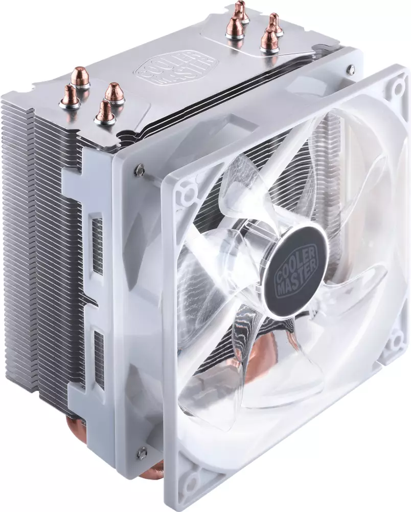 Охладител за процесор Cooler Master Hyper 212 LED White Edition - RR-212L-16PW-R1