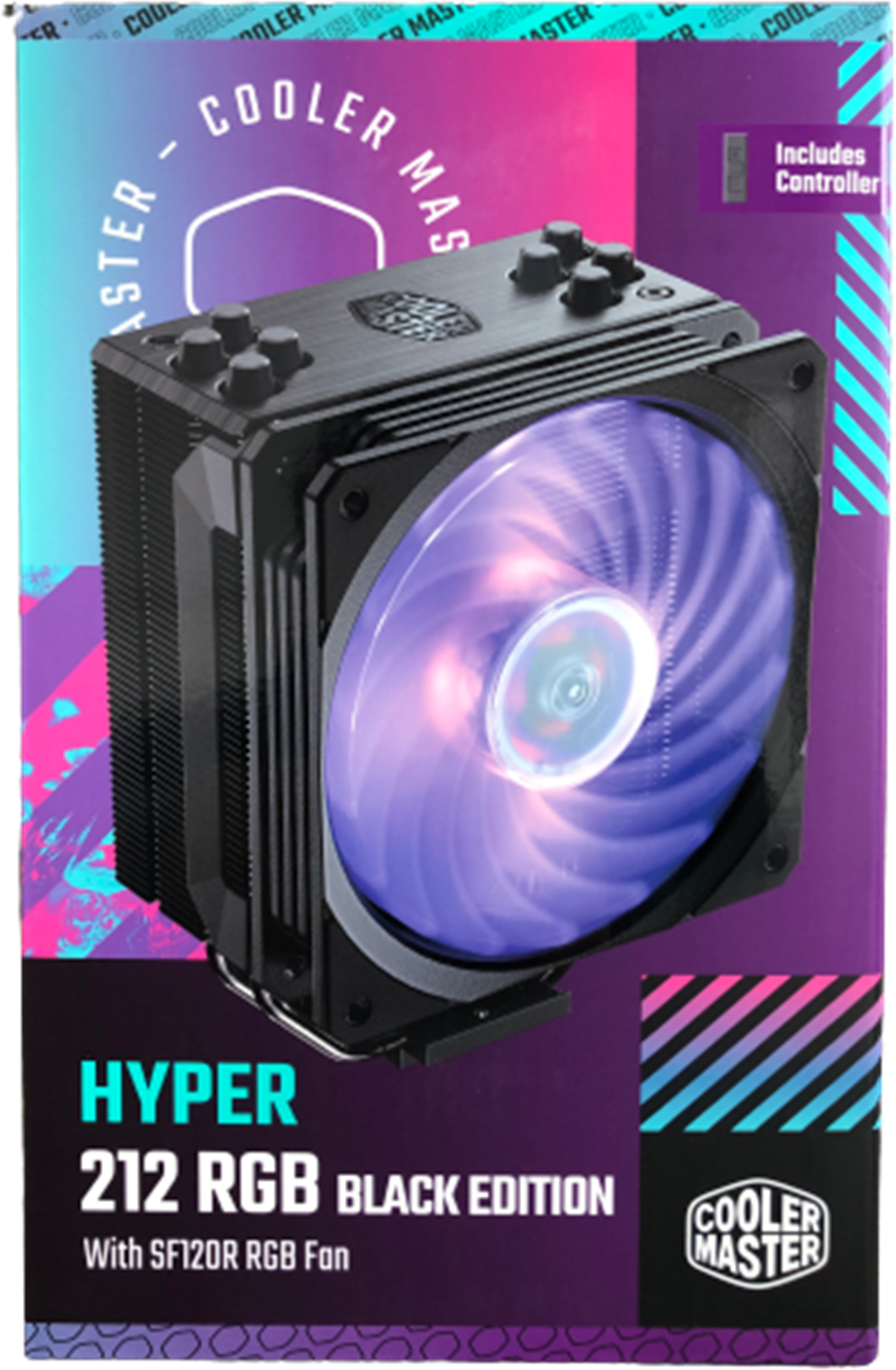 Охладител за процесор Cooler Master Hyper 212 RGB Black Edition LGA1700 - RR-212S-20PC-R2