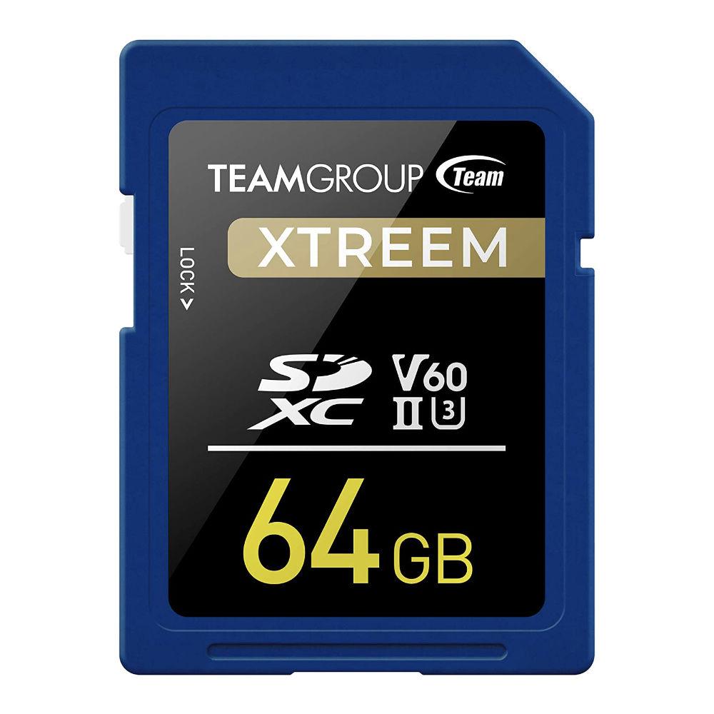 Карта памет Team Group Elite XTREEM 64GB UHS-II U3 V60