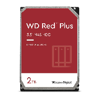 Хард диск WD Red PLUS NAS 2TB 3.5" 5400rpm 128MB SATA 3 6Gb/s - 	WD20EFZX