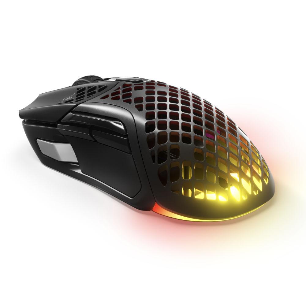 Геймърска мишка SteelSeries Aerox 5 Wireless Optical USB Black