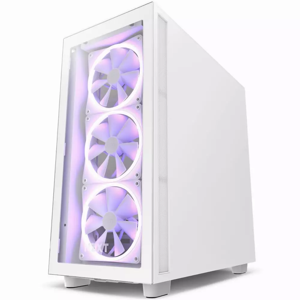 Кутия NZXT H7 Elite Matte White