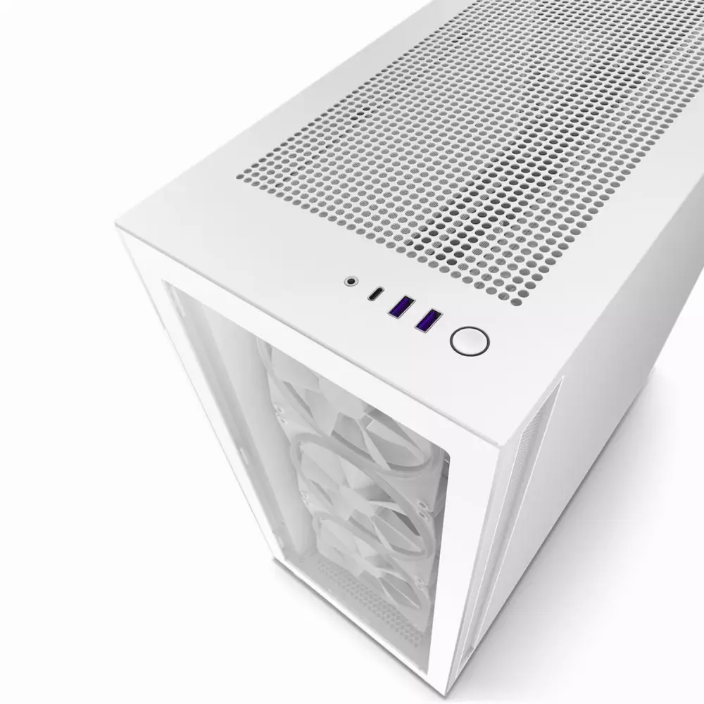 Кутия NZXT H7 Elite Matte White