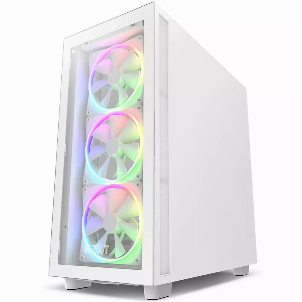 Кутия NZXT H7 Elite Matte White
