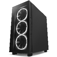 Кутия NZXT H7 Elite Matte Black