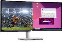 Монитор Dell S3423DWC Curved 34", VA, WQHD 3440x1440, 100Hz, 4ms, AMD FreeSync