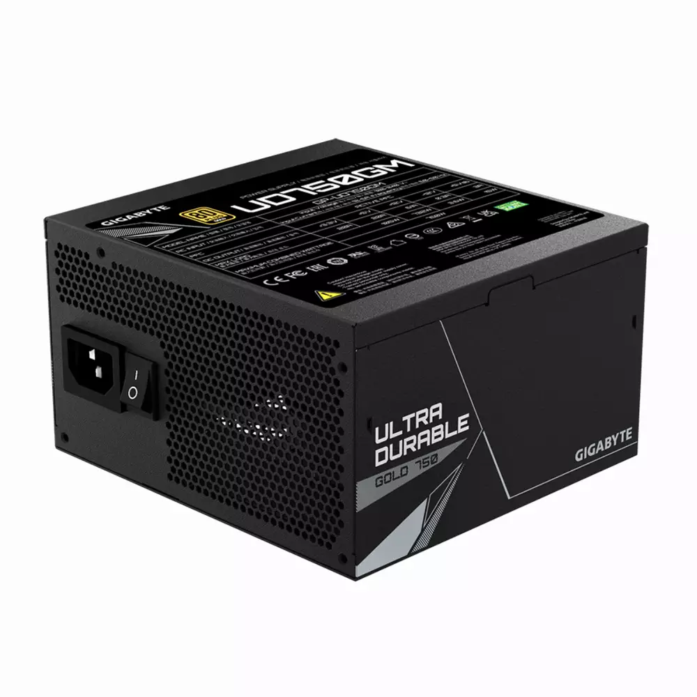 Захранване Gigabyte UD750GM (750W) 80 Plus Gold Modular