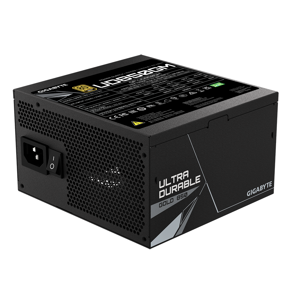 Захранване Gigabyte UD850GM (850W) 80 Plus Gold Modular