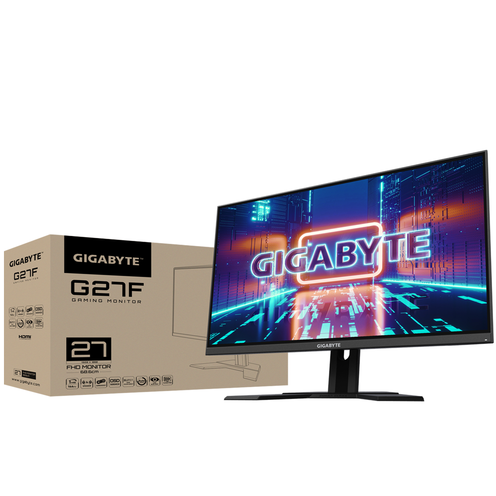 Монитор Gigabyte G27F-EK SS 27", IPS, FHD 1920x1080, 144Hz, 1ms, AMD FreeSync Premium Pro