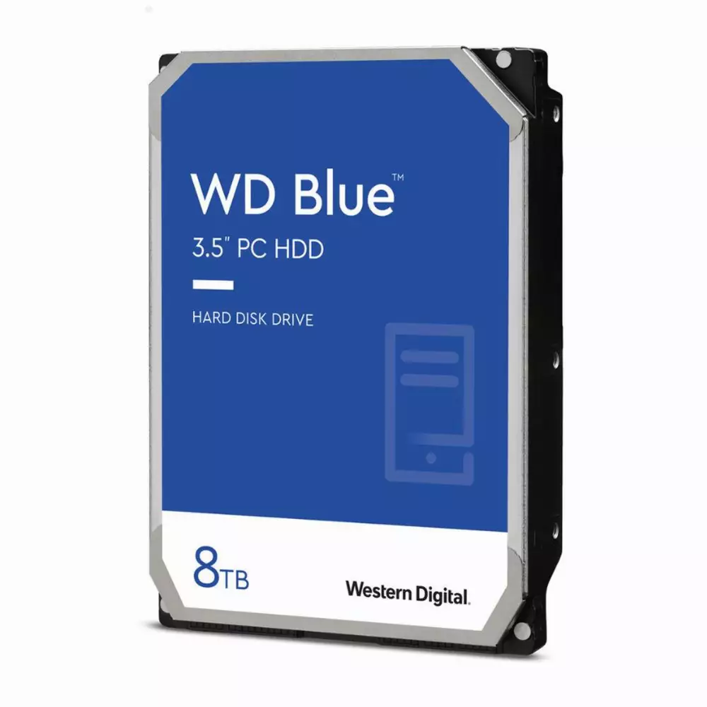 Хард диск WD Blue 8TB 5640rpm 128MB SATA 3 6Gb/s - WD80EAZZ