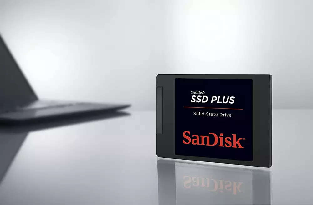 Диск SSD SanDisk Plus 1TB 2.5" 7mm SATA 6Gb/s - SDSSDA-1T00-G27