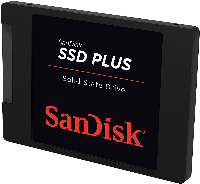 Диск SSD SanDisk Plus 1TB 2.5" 7mm SATA 6Gb/s - SDSSDA-1T00-G27