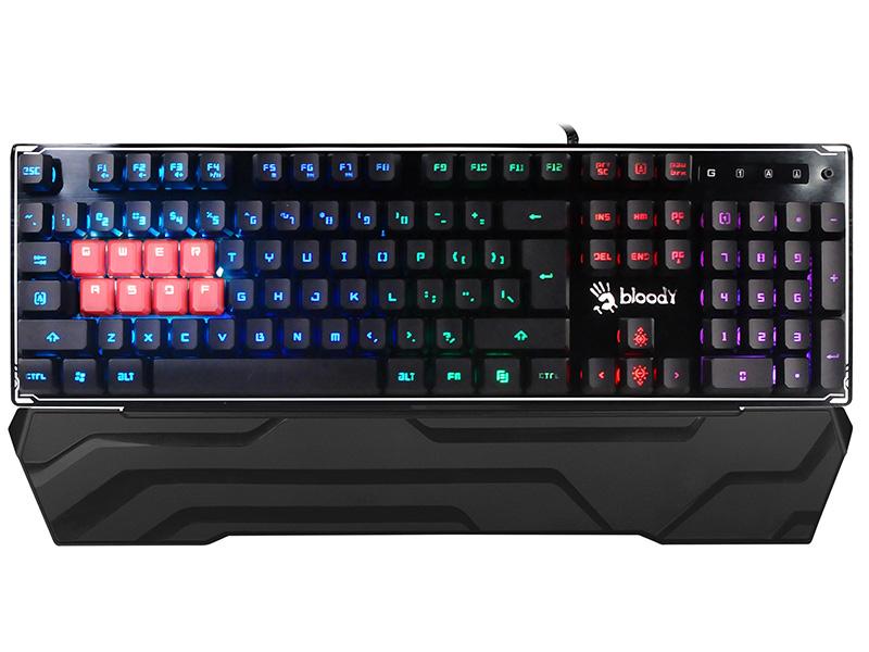 Геймърска механична клавиатура A4tech Bloody B3370R 8 LK клавиша Black