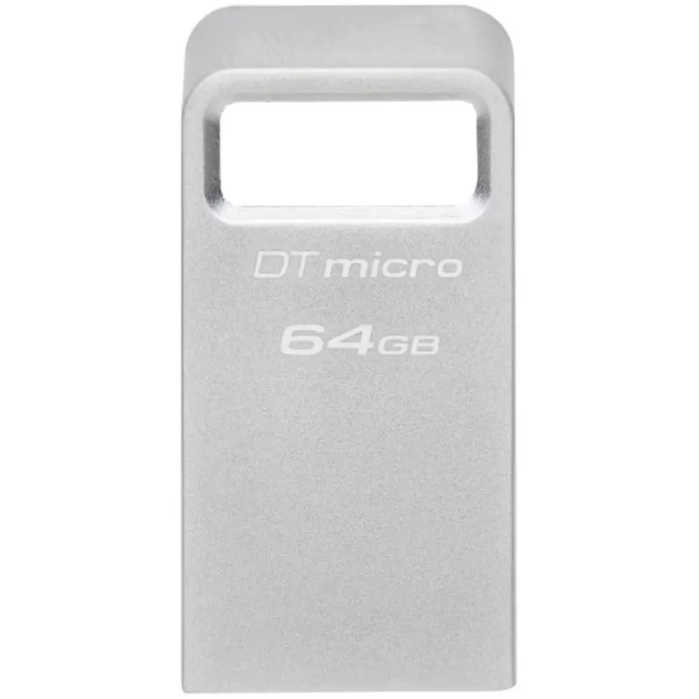 USB μνήμη Kingston 64GB DataTraveler Micro Metal USB 3.2 Gen 1 - DTMC3G2/64GB