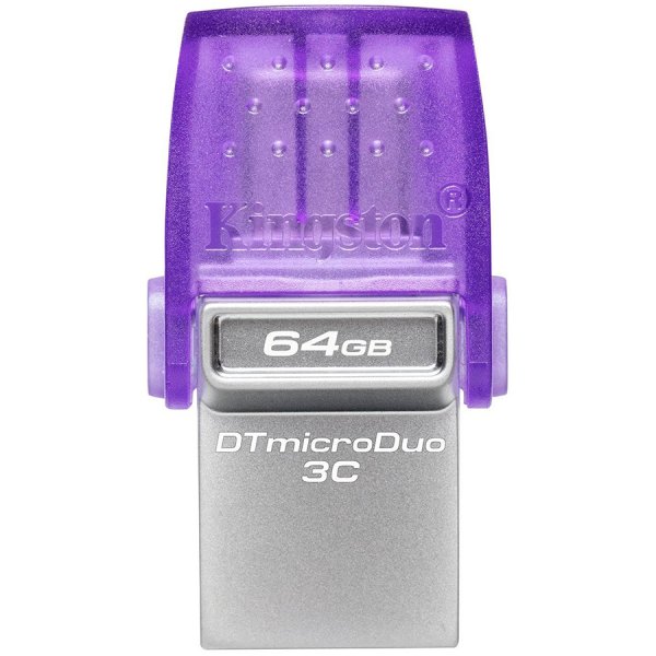 USB памет Kingston 64GB DataTraveler microDuo 3C dual USB-A + USB-C - DTDUO3CG3/64GB