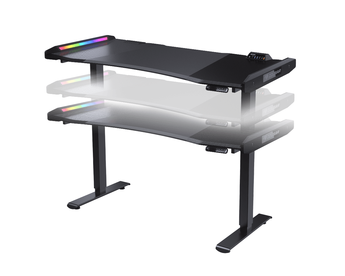 Геймърско бюро COUGAR E-MARS Electrical RGB Gaming Desk Електрическо - CG3M1503SB0001
