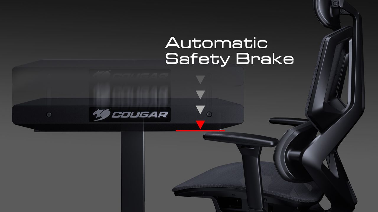 Геймърско бюро COUGAR E-MARS Electrical RGB Gaming Desk Електрическо - CG3M1503SB0001