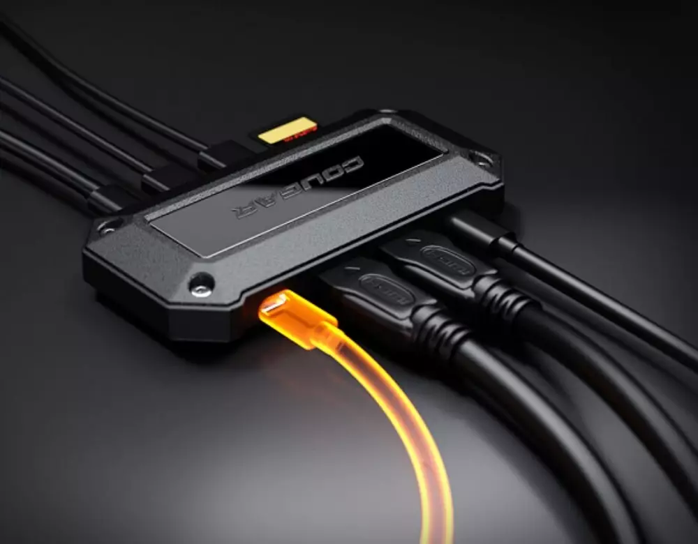 Докинг станция COUGAR DH07 Slim 7-Port Docking Hub - CG38K75100001