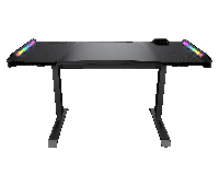 Геймърско бюро COUGAR Mars Pro 150 RGB Convenient Display Extension - CG3M1502WB0001