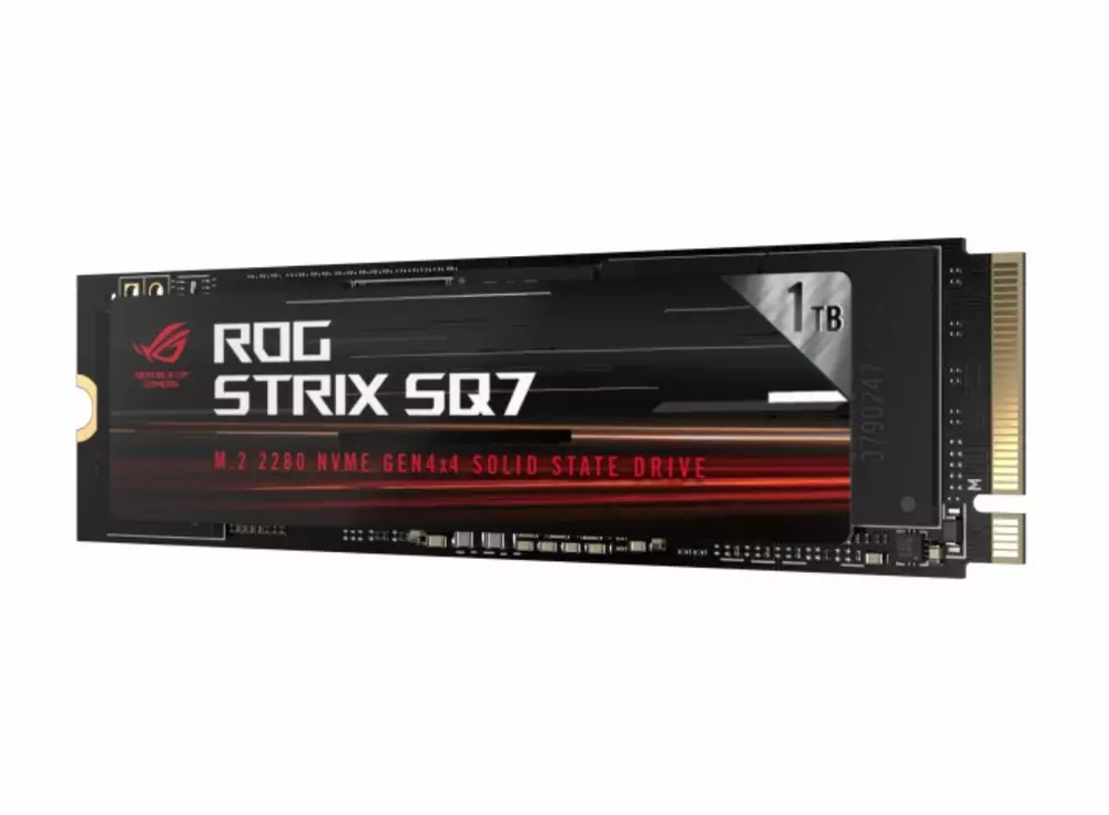 Диск SSD ASUS ROG STRIX SQ7 1TB M.2 2280 NVMe PCIe Gen 4 x4 - 90DD02PZ-M0900