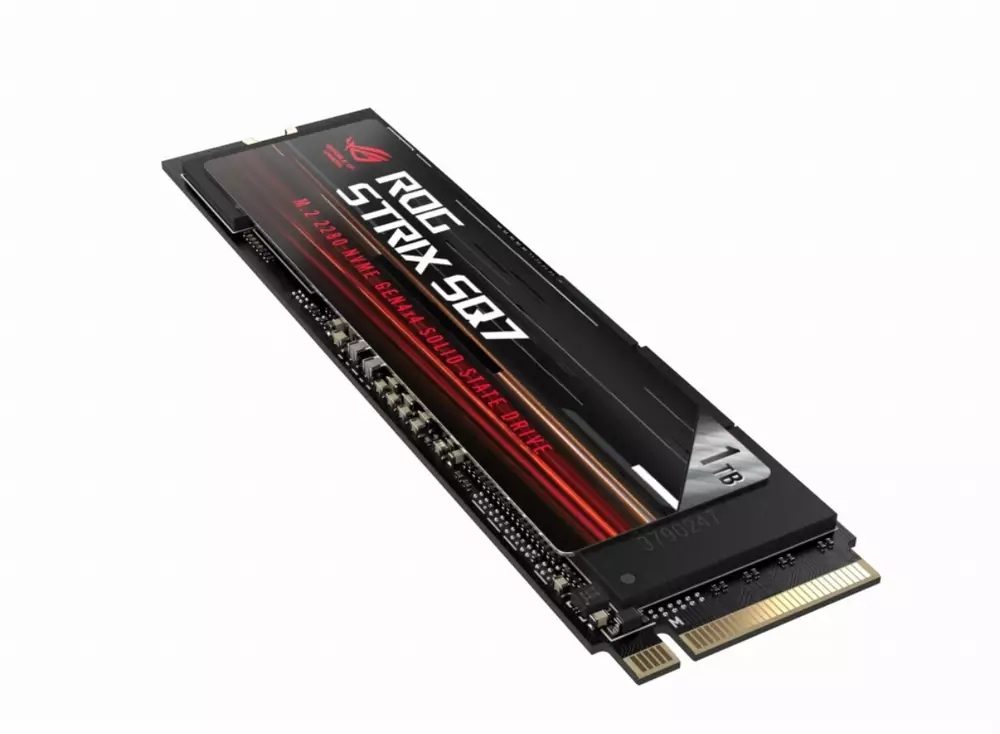 Диск SSD ASUS ROG STRIX SQ7 1TB M.2 2280 NVMe PCIe Gen 4 x4 - 90DD02PZ-M0900