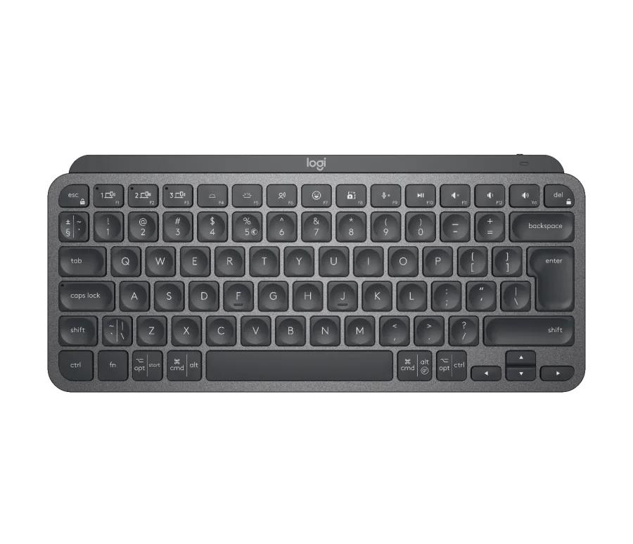 Безжична клавиатура Logitech MX Keys Mini Bluetooth USB-C Graphite