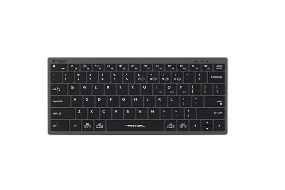 Безжична клавиатура A4TECH FBX51C FSTyler Bluetooth 2.4 GHz USB-C Кирилизирана Сив