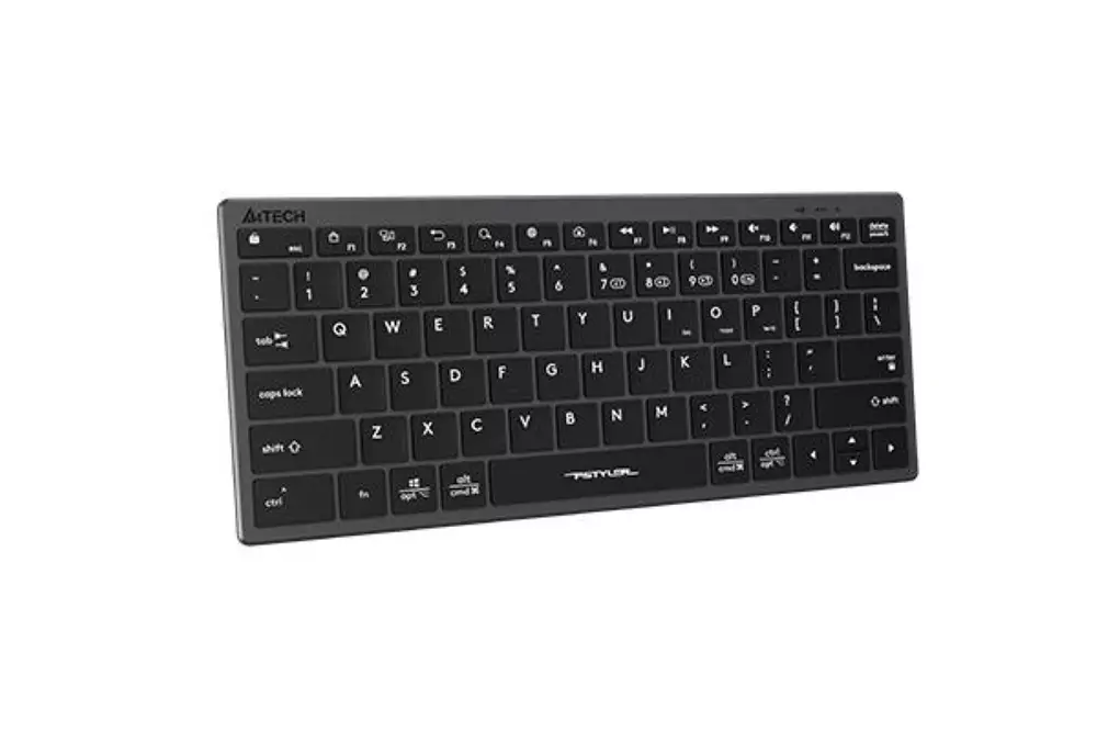 Безжична клавиатура A4TECH FBX51C FSTyler Bluetooth 2.4 GHz USB-C Кирилизирана Сив