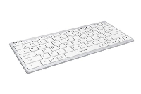 Безжична клавиатура A4TECH FBX51C FSTyler Bluetooth 2.4 GHz USB-C Кирилизирана Бял